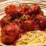 Spaghetti with Meatball & Garlic Bread Kids Meal