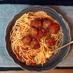 Marinara Sauce with Meatball